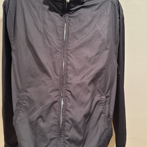 Peter Millar Black Zip Jacket with Stand Collar Small - Picture 5 of 9